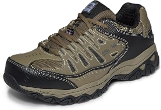 SKECHERS(スケッチャーズ) メンズ Cankton Steel Toe Construction Shoe – Electrical Hazard Rated, Memory Foamワークシューズ [並行輸入品]