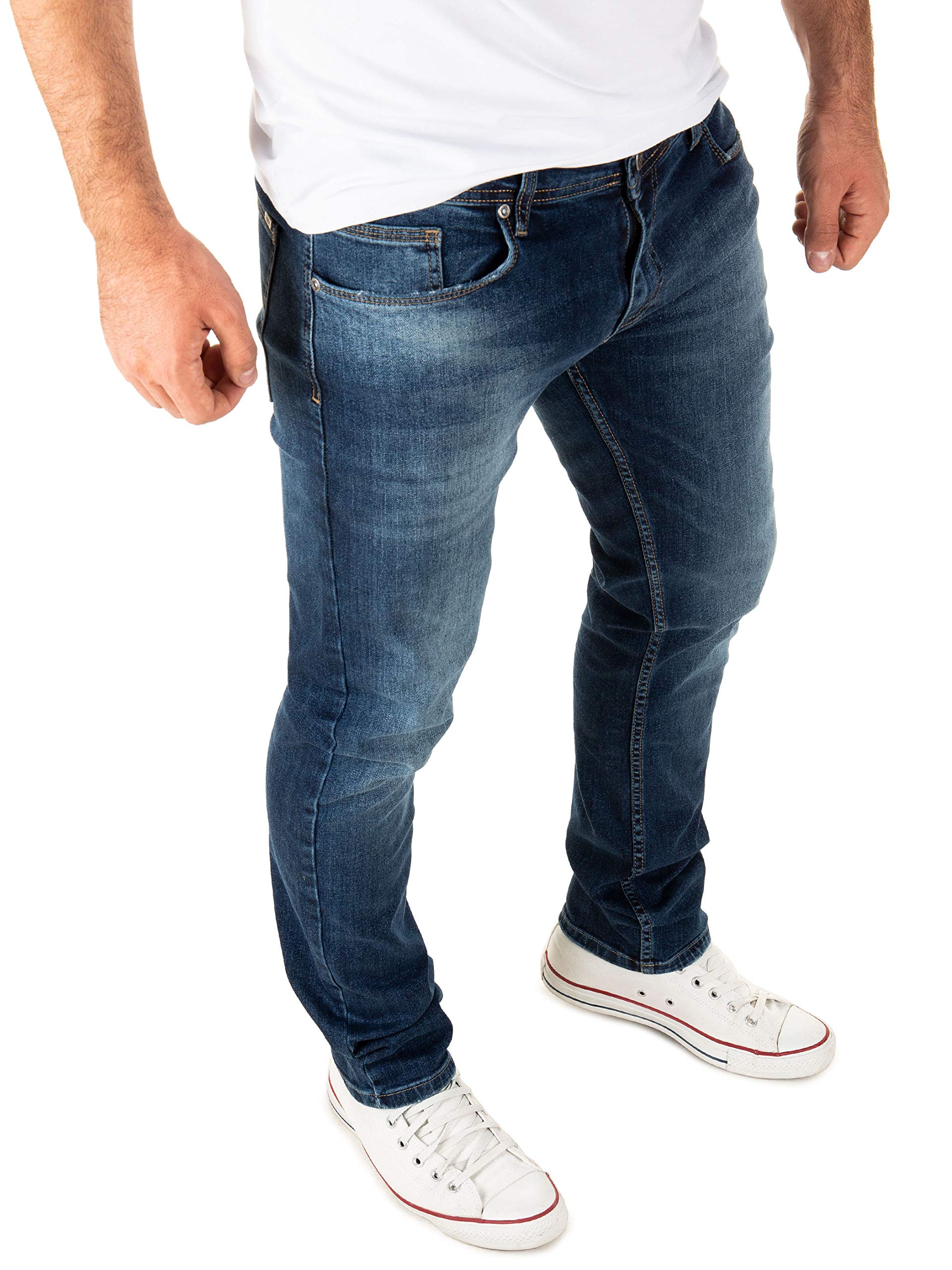 WOTEGA Justin - Jeans Hombre Pantalones Slim Fit - Vaqueros para Hombre