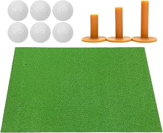 Golf Style Golf Mat, Large, 39.4 x 59.1 inches (100 x 150 cm), Model Supervised by PGA Professionals, Practice Mat, Bare Swing, Practice, Indoor, Outdoor, Artificial Turf, PVC