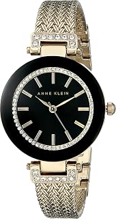 Anne Klein Goldtone Crystal Watch