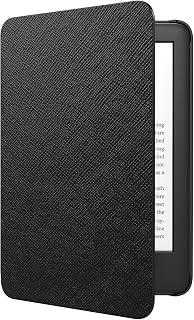 MoKo Case Fits 6" Kindle Basic 11th Generation 2024/2022, Black | Lightweight Shell Cover, Magnetic Closure, Auto Wake/Sleep, for Kindle 11th 2024/2022 E-Reader