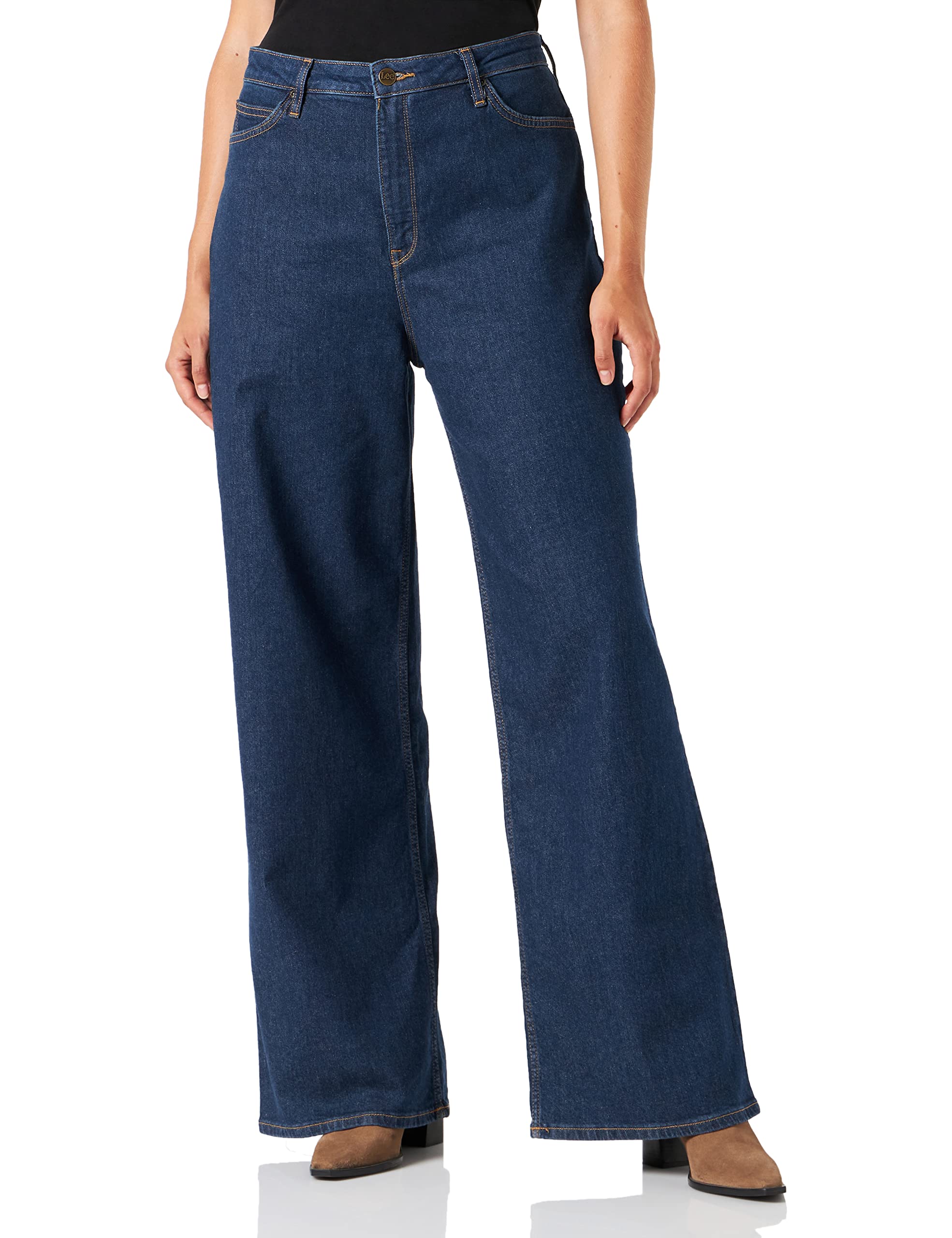 Lee - Women's Jeans - Wide Leg Fit and High Waist - Star A Line