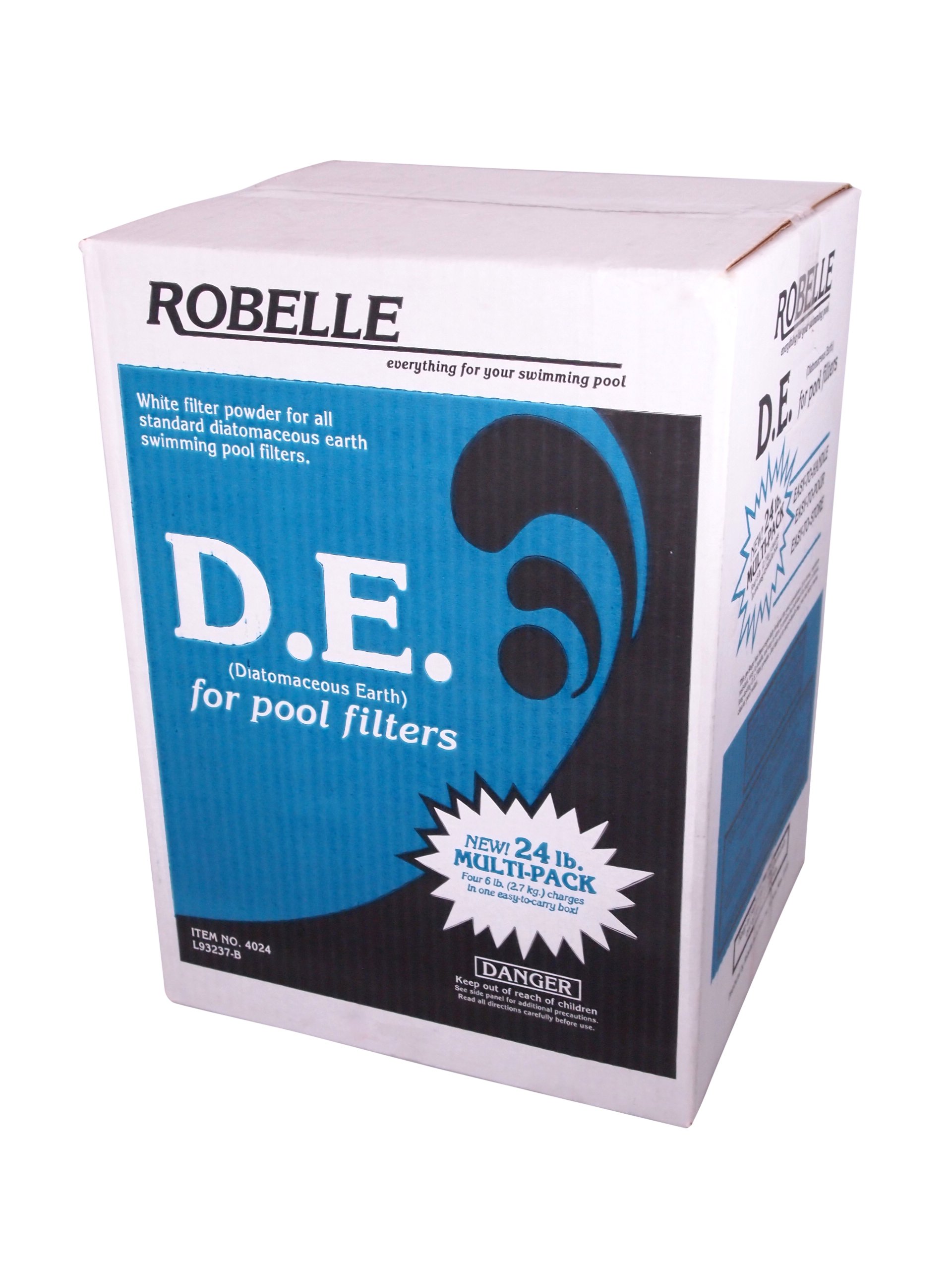 Robelle 24-Pounds Premium D.E. for Pool Filters, Diatomaceous Earth DE Pool Filt
