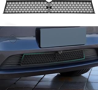REFORM DESIGN Front Grill Mesh for 2026 Tesla New Model Y Juniper Premuim | One Piece Design,Tool Free and Quick Installation,Stainless Steel + PP,Blocks Insects/Leaves/Road Debris, Maintain Airflow