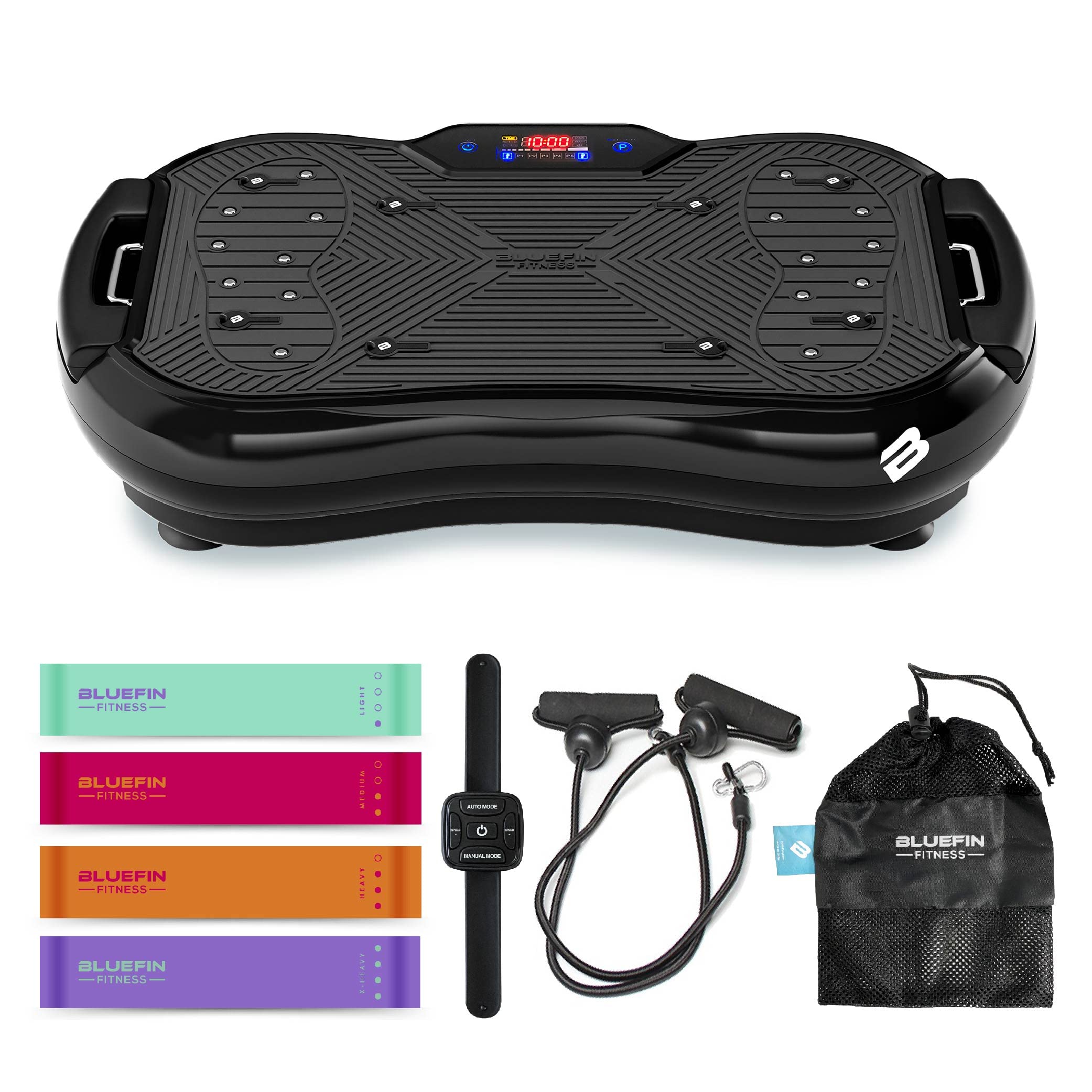 Bluefin® Vibration Plate Exercise Machine for Weight Loss, Toning & Lymphatic Dr