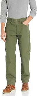 Amazon Essentials Men's Loose-Fit Carpenter Pants with Tool Pockets - Color Interrupted