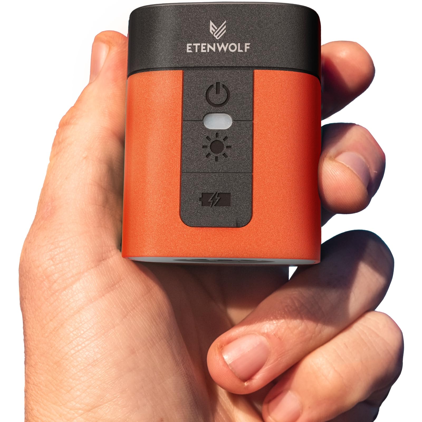 ETENWOLF AIR 3 Air Pump for Inflatables with 2600mAh Battery& Camping Light | Ul