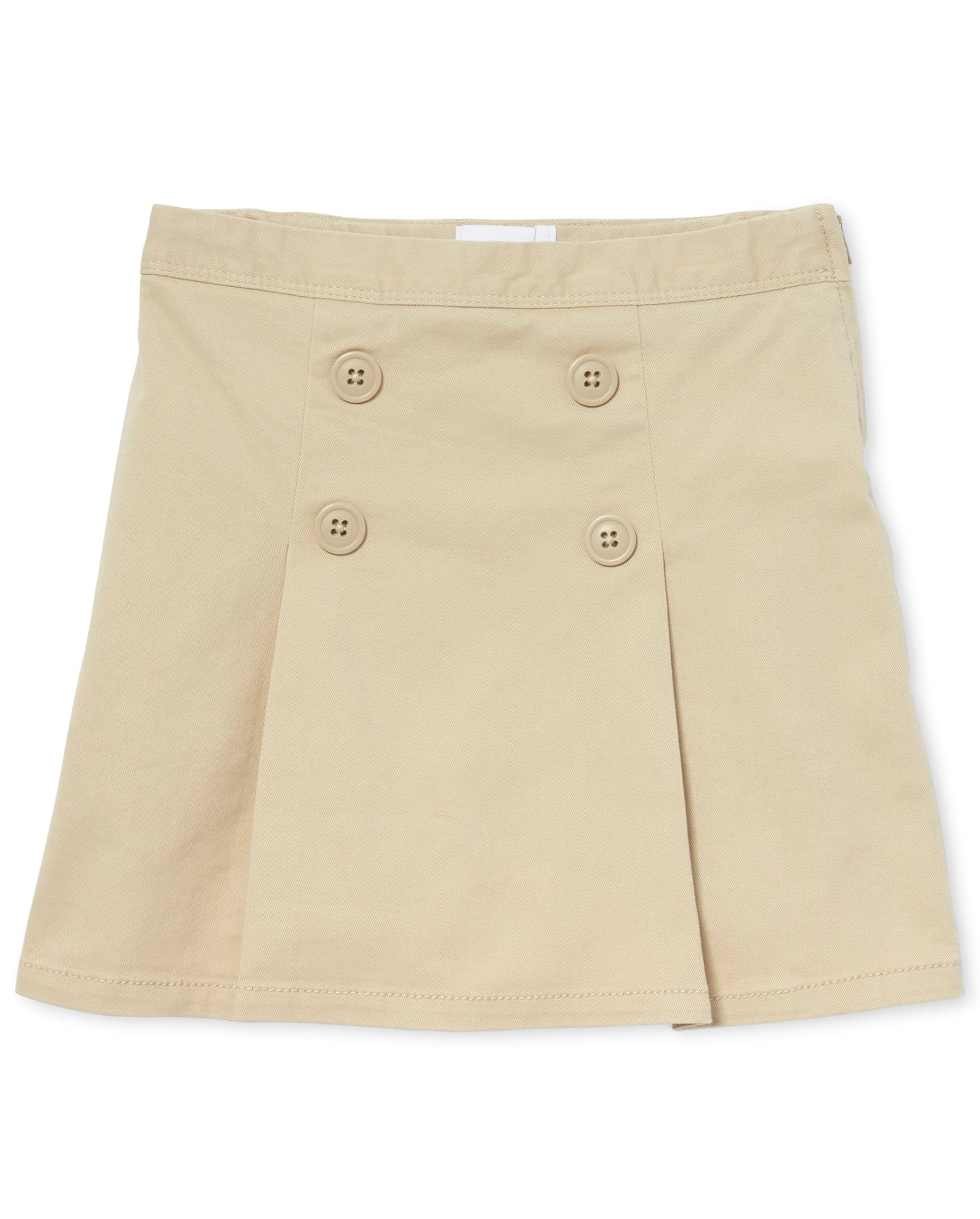 The Children's Place Girls Button Skort