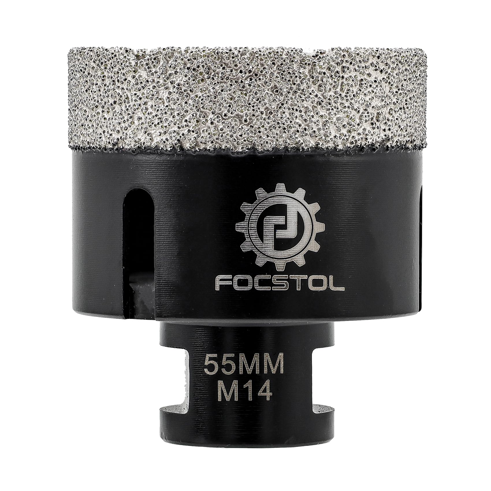 FOCSTOL Diamond Drill Bits - 55 mm Crown Diamond for Porcelain Tile Ceramic Marb