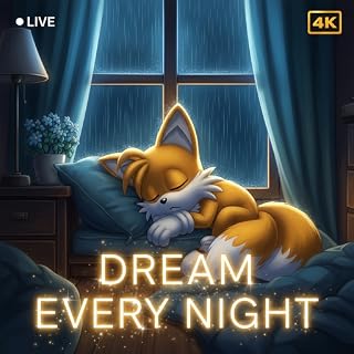 Live Tails (Sonic) Sunset: Flying Above Green Hill Valley & Gentle Wind Rush – Soothing Skyglow 4K Display