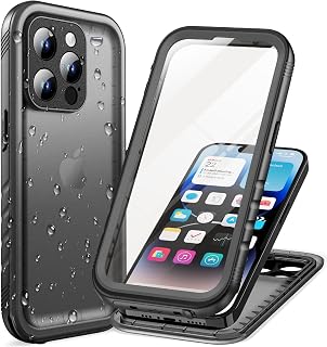 Cozycase TOP Military Protection Waterproof 360 Case for iPhone 14 Pro
