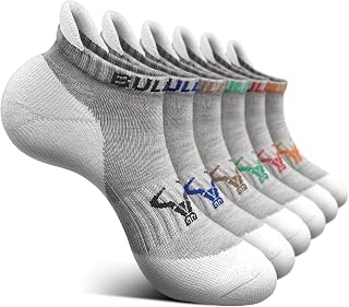 BULLIANT Men's Ankle Socks 6 Pairs, Short Socks Sport Running Cycling Men