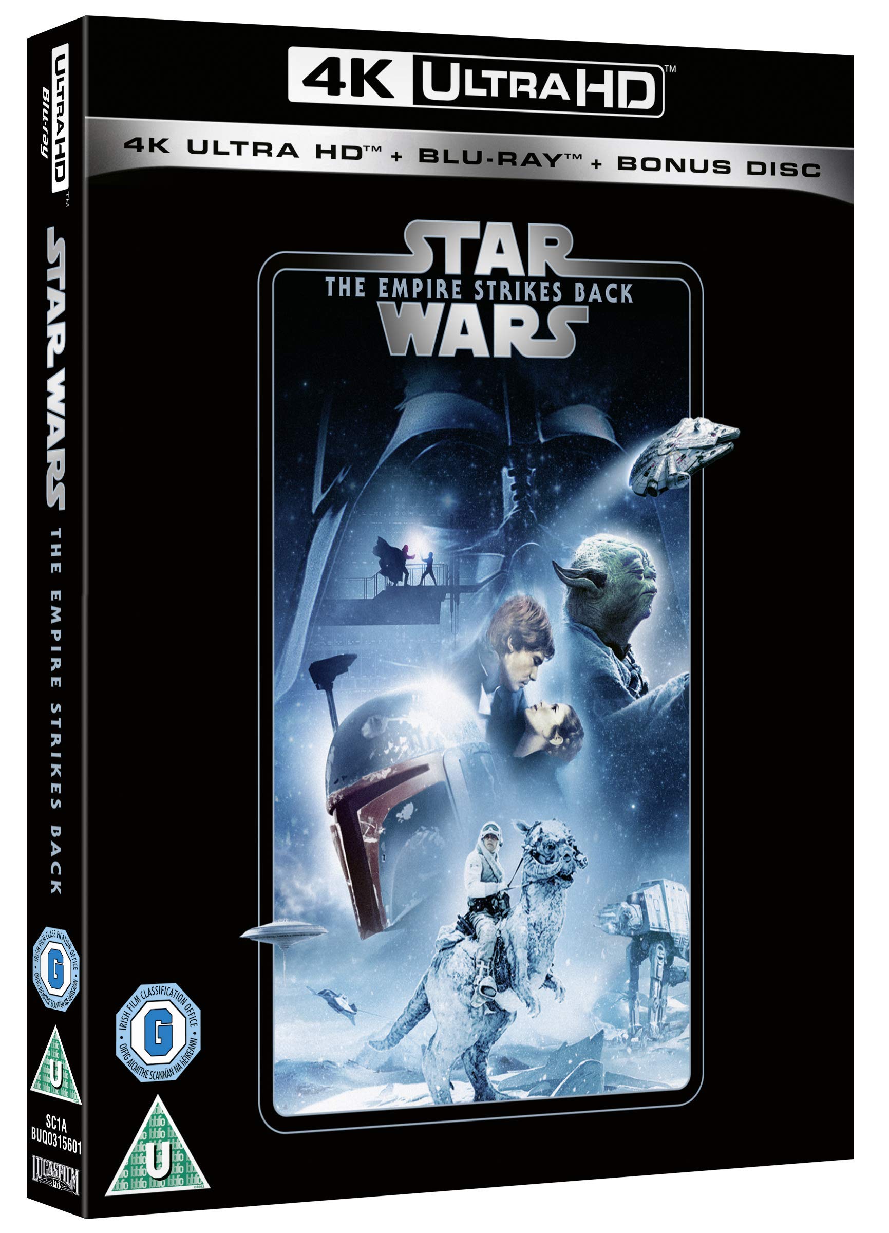 STAR WARS EMPIRE STRIKES BACK UHD BD