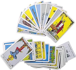 78 Tarot Cards Deck with Guidebook - The Rider Tarot Deck,Full Version Commemorative Edition