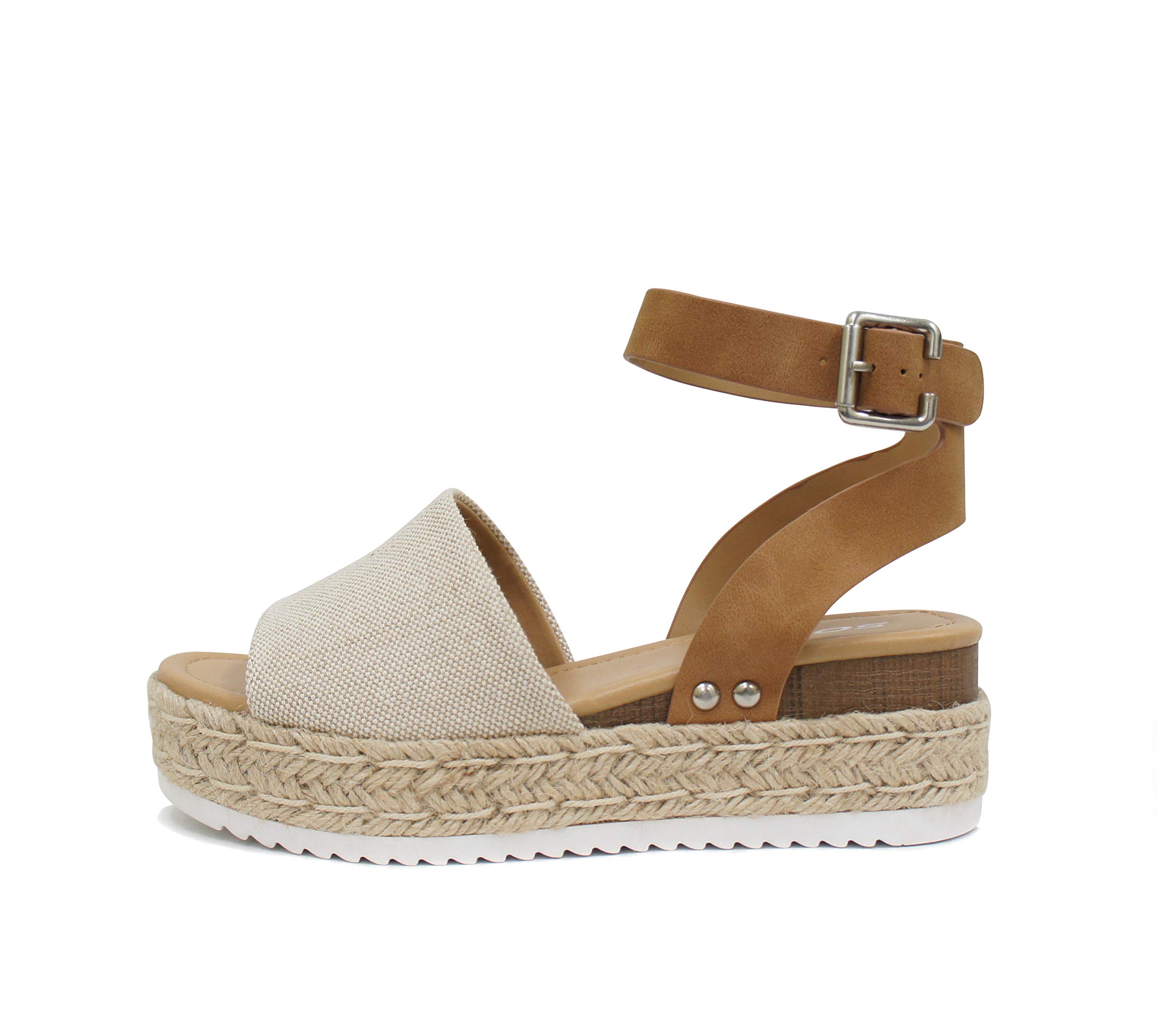 Soda Theme:, Women's Espadrilles Wedge Sandal