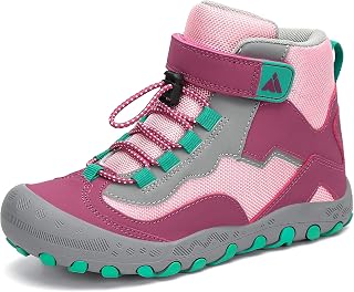 Mishansha Children's Hiking Shoes Non-Slip Mountain Trekking Shoes Size 7-5 UK