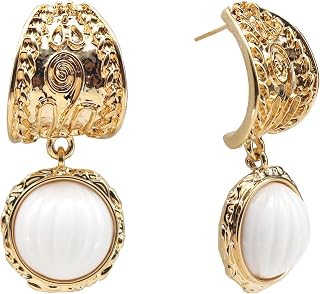 Dangle Drop Earrings for Women Cute Gold Geometric Statement Jewelry