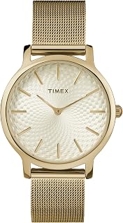 Timex Transcend 34mm Women’s Analog Watch | Stylish Modern Design