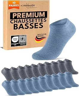 10 Pairs of Men's Women's Breathable Cotton Low Socks