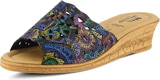 Women's Spring Step ESTELLA Fashion Wedge Slide Sandal