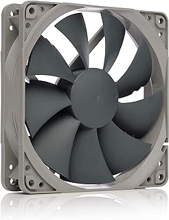 Noctua NF-P12 redux-1700 PWM, Quiet Fan 120mm | High Airflow, Low Noise, 25mm Thick Fan for PC and Electronics Cooling Streamlined Package 1700rpm 4-Pin PWM
