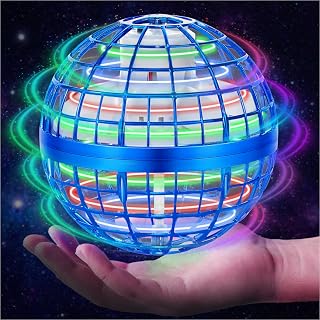 Flying Orb Ball Toys 2026, Cosmic Globe Boomerang Hover Ball Gifts for Kids | Hand Controlled Drone Orbit, Cool Spinning Indoor Outdoor Toys for Boys Girls Teens Adults Gifts for 6 7 8 9 10 Year Old