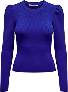 ONLY Onlsally L/S Puff Knt Noos Knitted Sweater for Women
