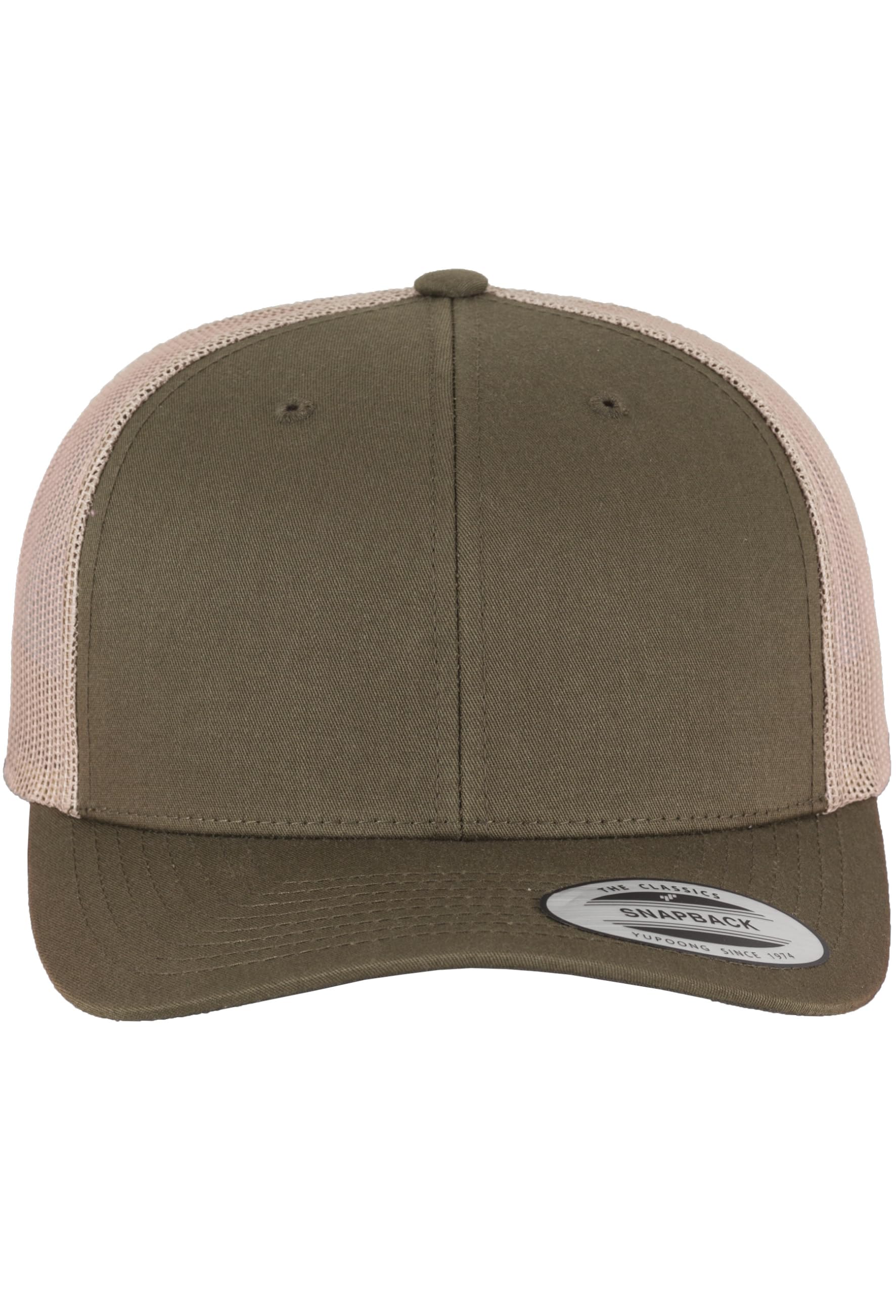 Flexfit Baseball Cap with Curved Visor and Retina, Trucker Cap, Unisex, Solid St