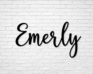 Custom Wooden Name Sign | Paint Included | Personalized Natural Birch Wood Sign | Wedding/Engagement Gift | Over Crib Sign | Nursery Baby Shower