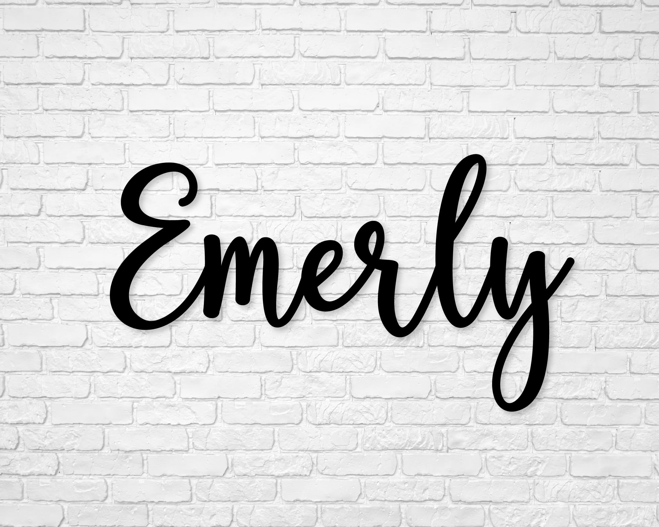 Custom Wooden Name Sign | Paint Included | Personalized Natural Birch Wood Sign 