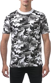 Pro Club Men's Pro Club Men's Heavyweight Cotton Short Sleeve Crew Neck T-Shirt Classic (Pack of 1)