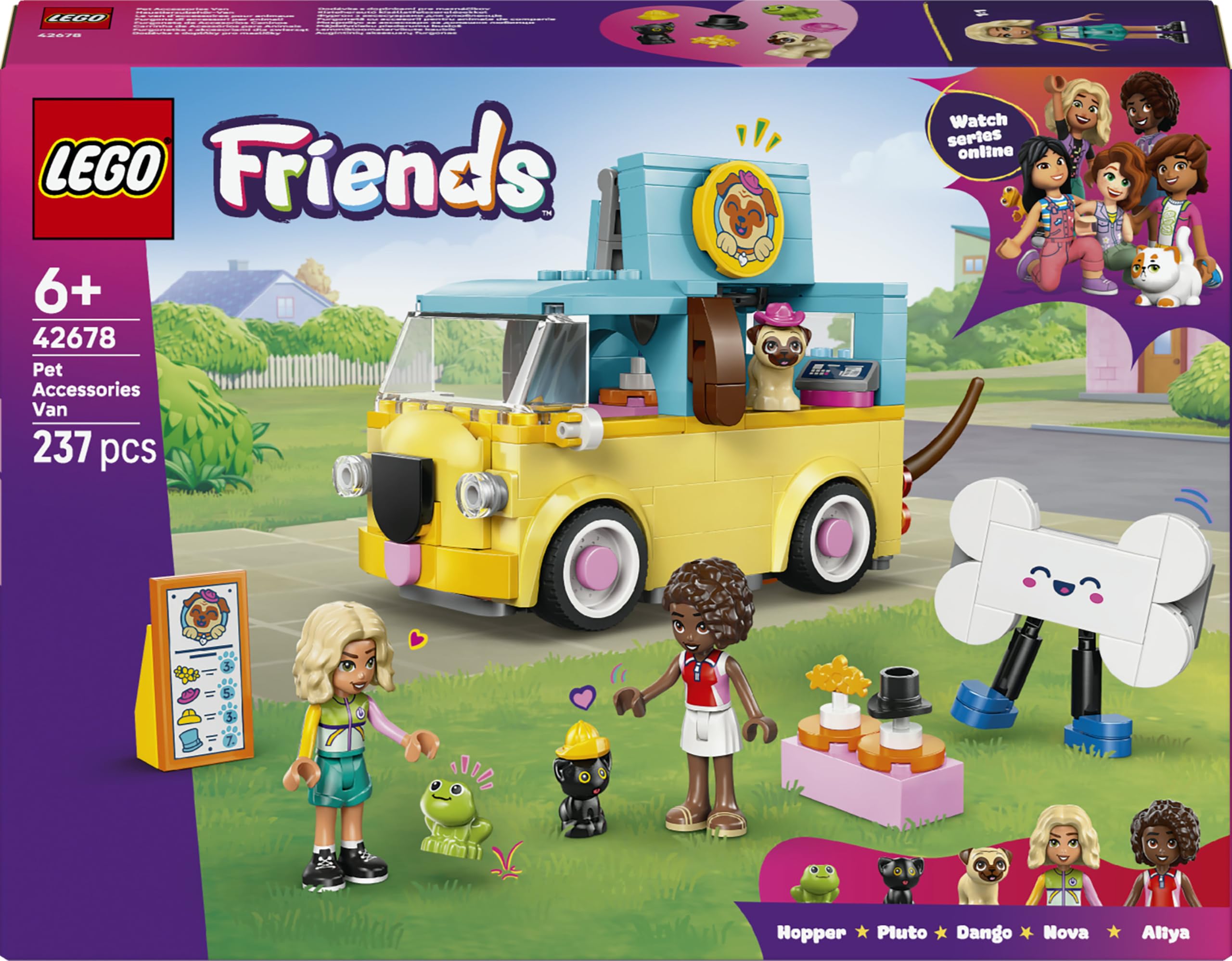 LEGO Friends Pet Accessories Van 42678 | Toys for 6+ Year Old Girls, Vehicle Pla