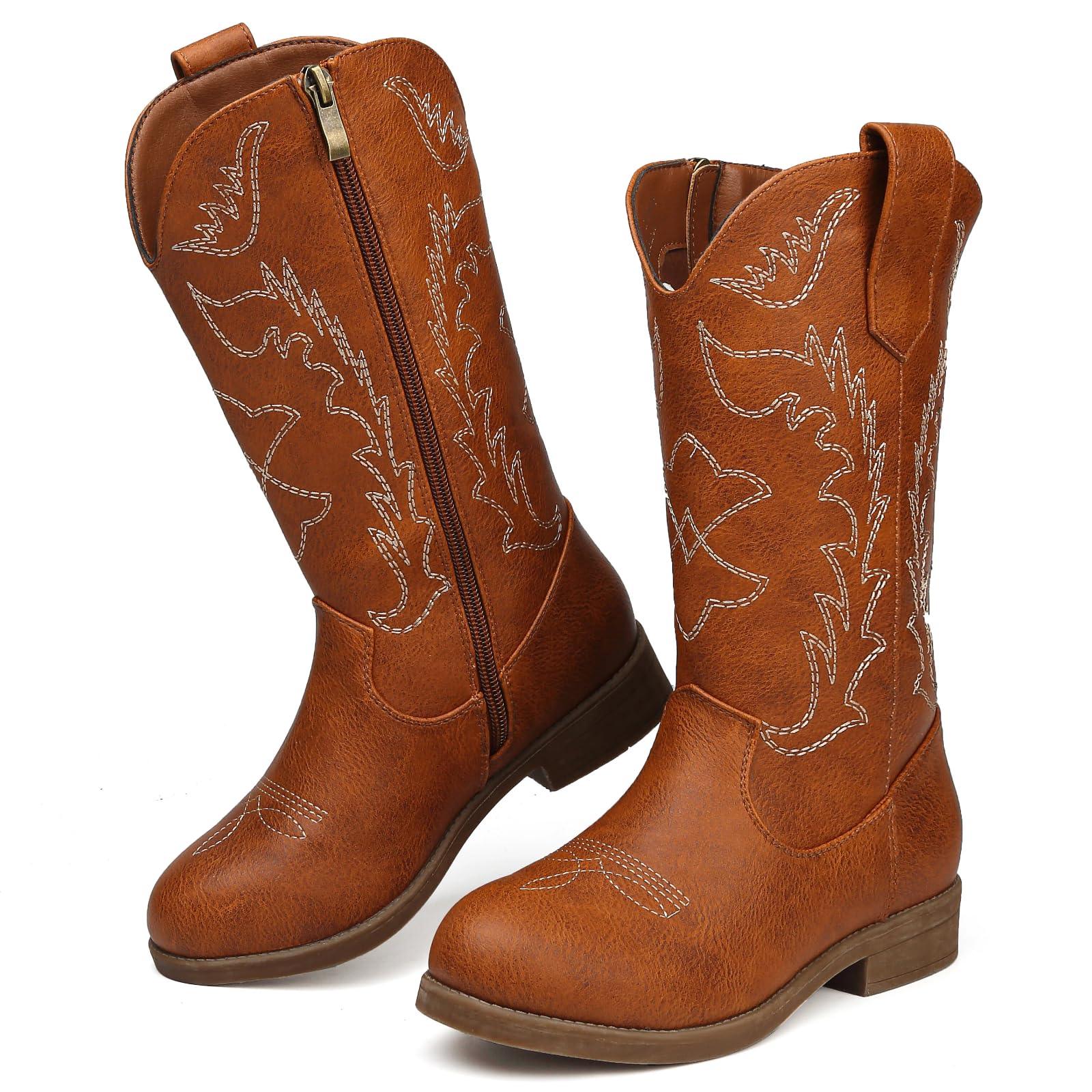 Bravover Bottes de cowboy pour filles – Bottes de cowgirl