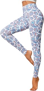 Women Sports Leggings Elastic Floral Print Women's Running Trousers High Waist Leggings Stretch Long Yoga Pants