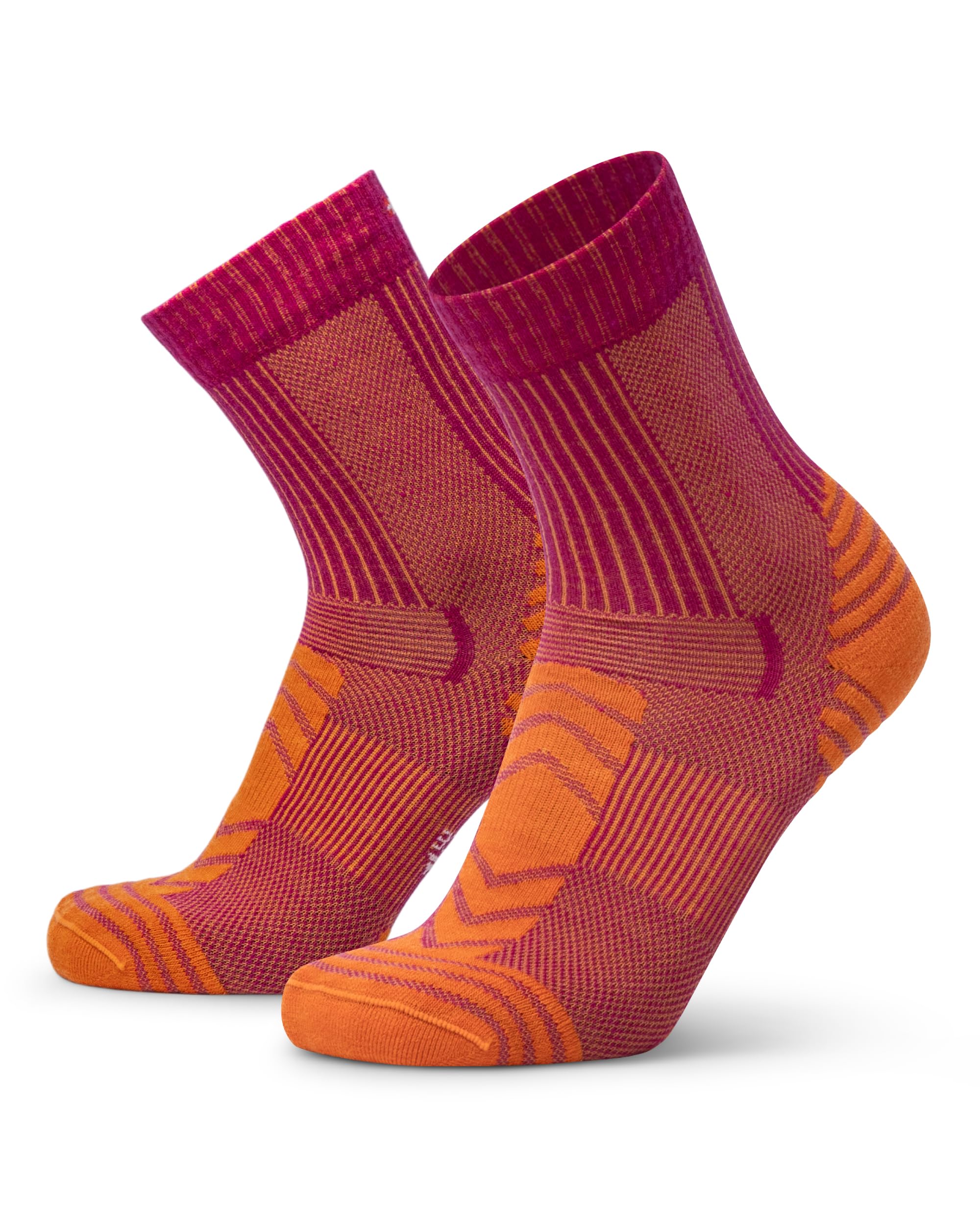 DANISH ENDURANCE Hiking Socks, Lightweight, Mountain Climbing Socks, Merino Wool
