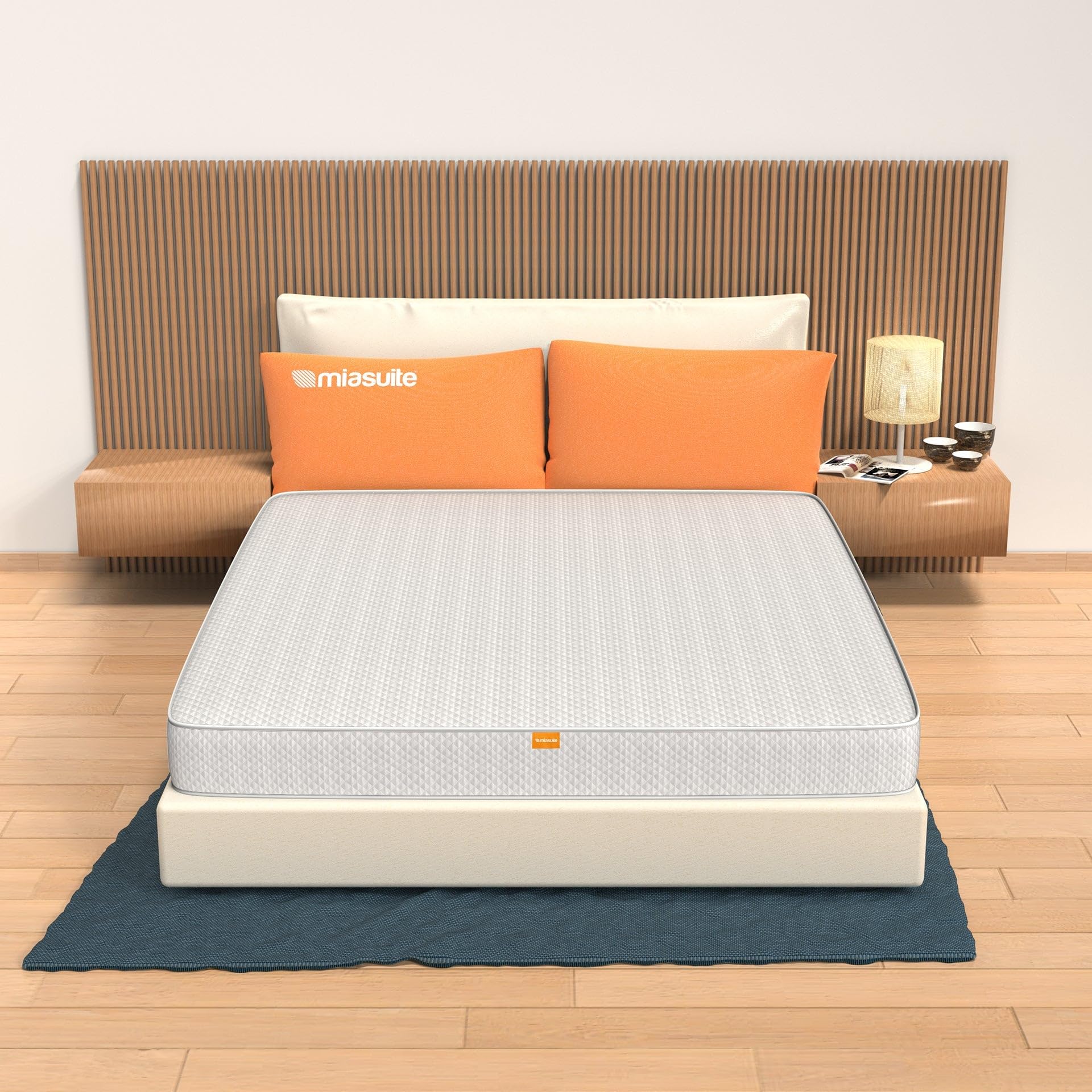 MiaSuite PrimaveraH14 Single Mattress 80 x 195 cm, 14 cm Height, Orthopaedic Mem