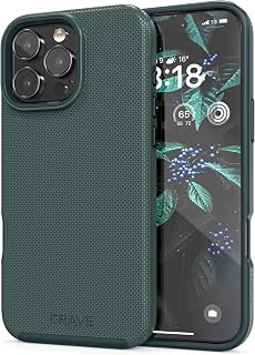 Crave Dual Guard Compatible with iPhone 16 Pro Max Case, Compatible with MagSafe Shockproof Protection Dual Layer Case for Apple iPhone 16 Pro Max (6.9") - Forest Green