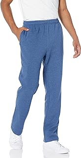 Amazon Essentials Men's Fleece Open Bottom Sweatpant (Available in Big & Tall)