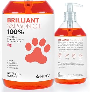 Brilliant Omega 3 Salmon Oil for Dogs & Cats
