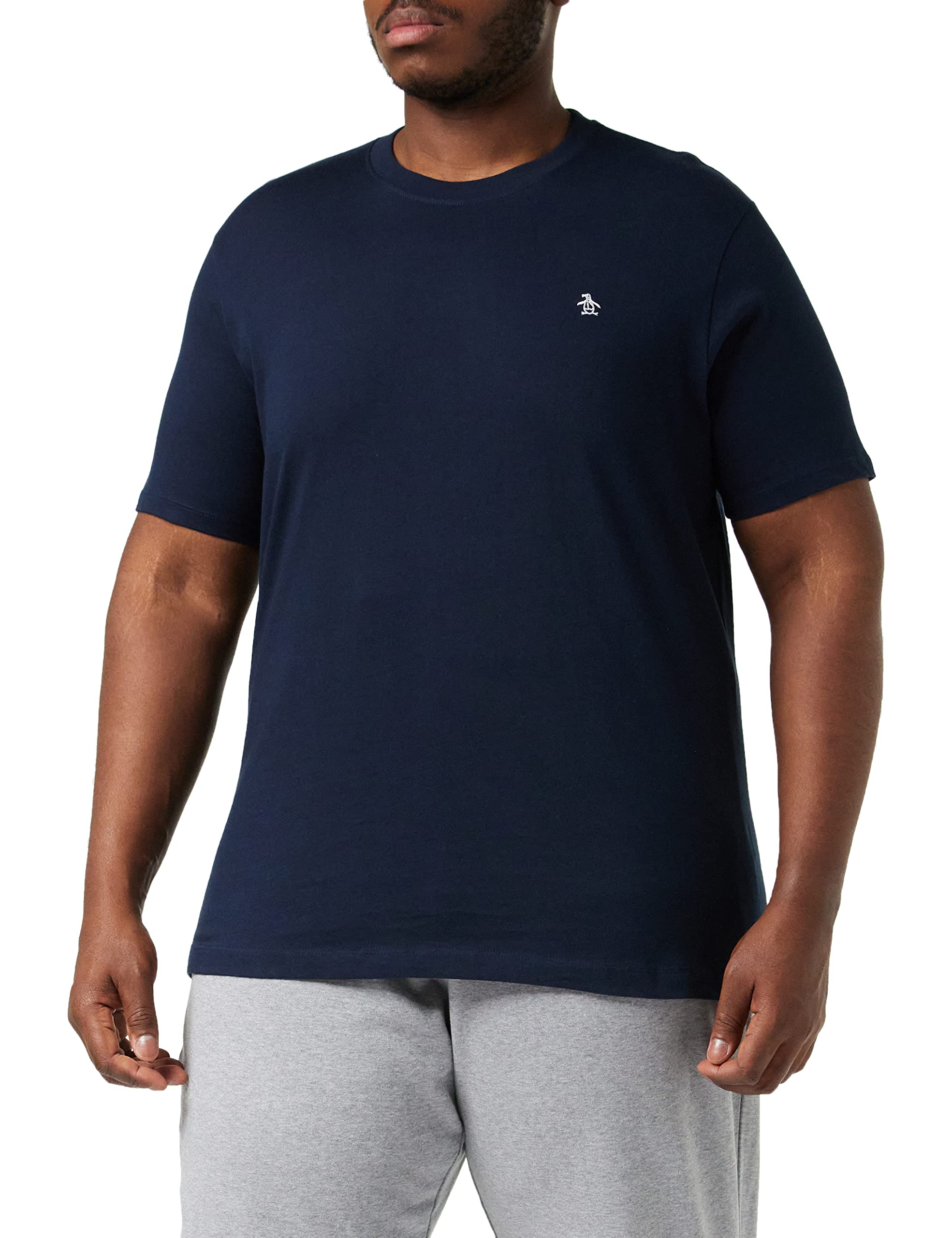 Original Penguin Small Embroidered Logo T-Shirt Camiseta Hombre (Pack de 1)