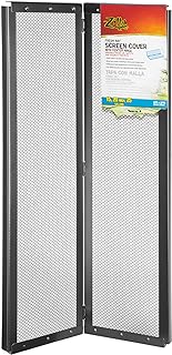 Zilla Screen Cover with Center Hinge for Reptiles, 24" x 12"