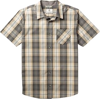 Legendary Whitetails Men's Short Sleeve Poplin Button Down Shirt