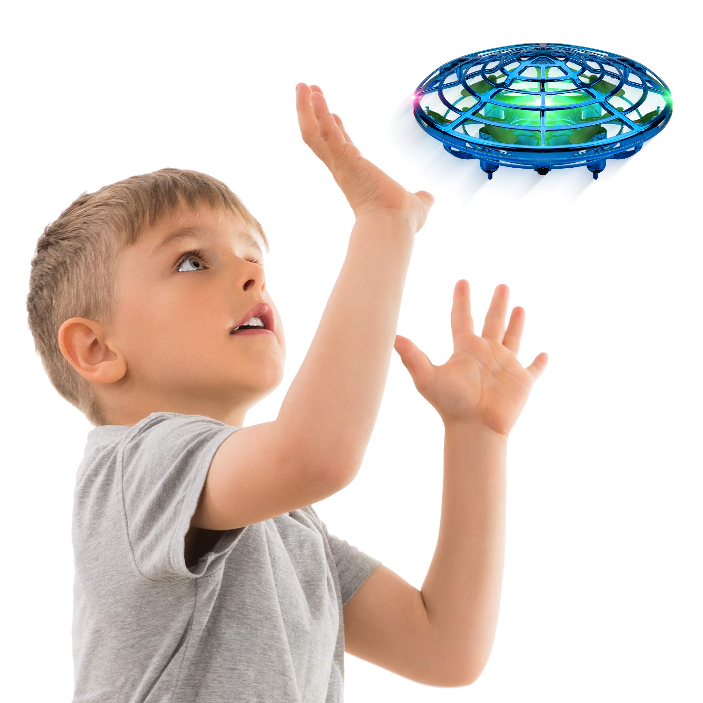Force1 Scoot Hand Operated Drone for Kids or Adults - Hands Free Motion Sensor M