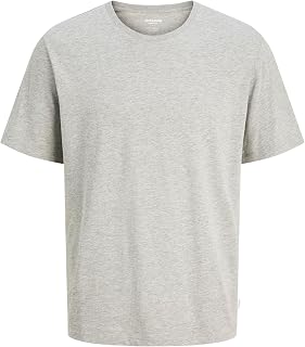 JACK & JONES Plain Round Neck T-Shirt