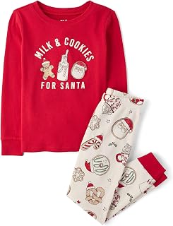 The Children's Place Baby And Kids, Sibling Matching, Christmas Pajama Sets, Cotton