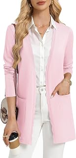 GRACE KARIN Long Cardigan Sweaters for Women Business Casual Fall Outfits