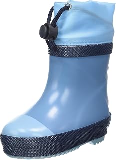Playshoes Short Rubber Boots Forest Animals Lined Natural Rubber Boots, Unisex – Children and Teenagers