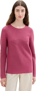 Tom Tailor Women's Organic Cotton Knitted Jumper (1 Pack)