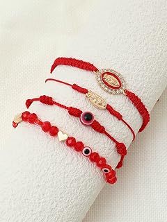 Evil Eye Bracciale regolabile in oro per donne uomini gioielli di protezione regalo autunno moda gioielli moda donna moda