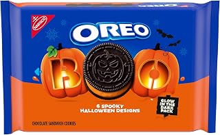OREO Orange Creme Chocolate Sandwich Halloween Cookies, 18.71 oz | Limited Edition